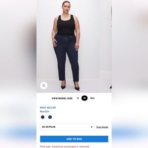 ALWAYS FITS GOOD LEGS CIGARETTE JEANS sz20-26